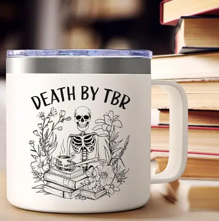 Death by to be read insulated Mug